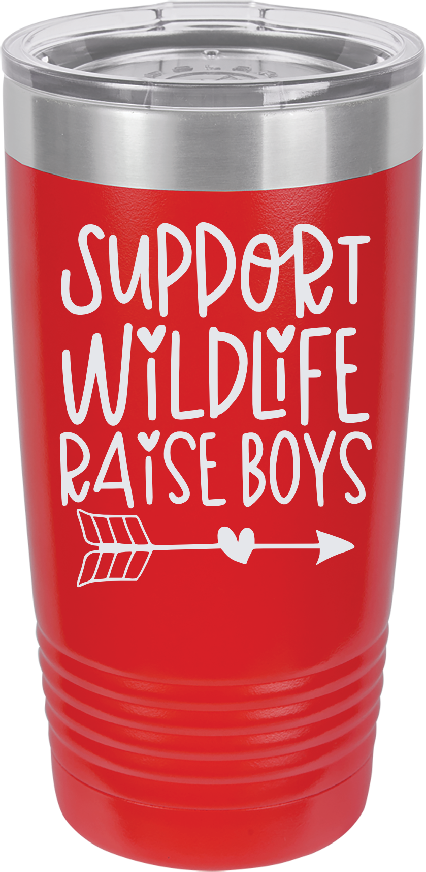 SUPPORT WILDLIFE RAISE BOYS TUMBLER